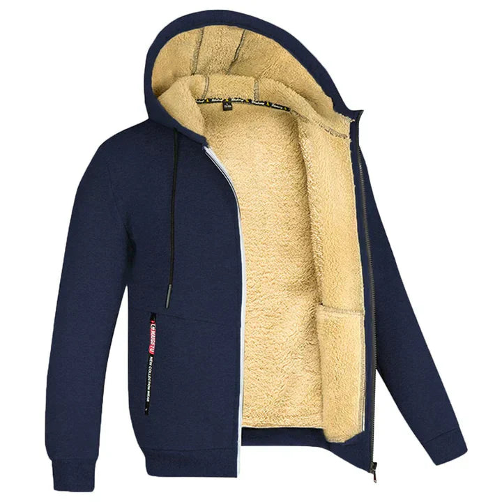 Foderjacka i mjuk fleece för män - Toma