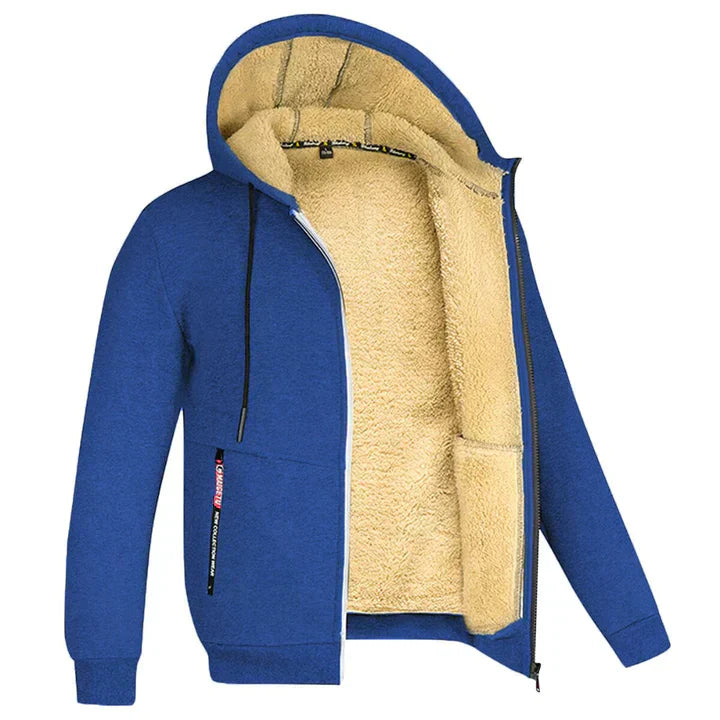 Foderjacka i mjuk fleece för män - Toma