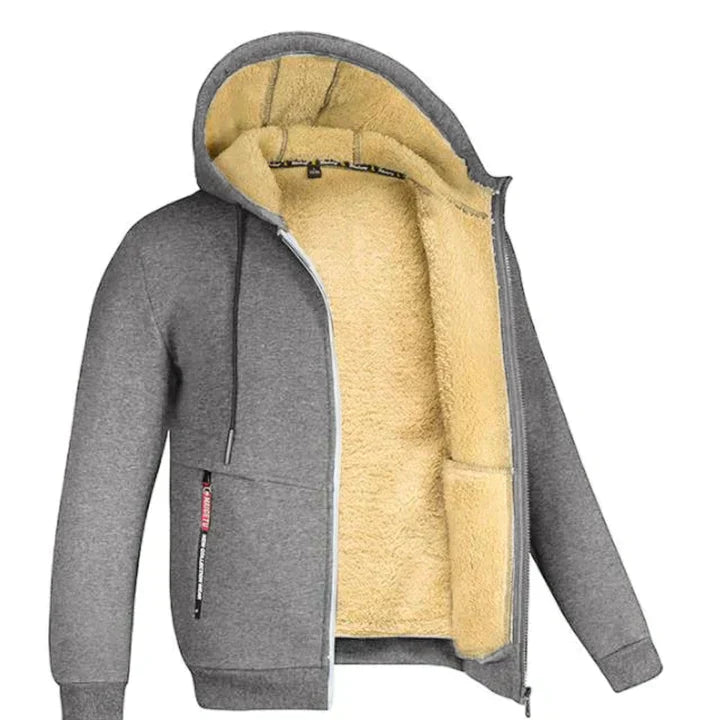 Foderjacka i mjuk fleece för män - Toma
