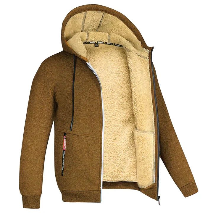Foderjacka i mjuk fleece för män - Toma