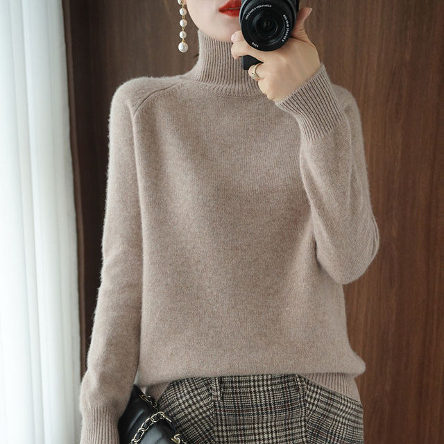 Elegant tröja med turtleneck - Maud