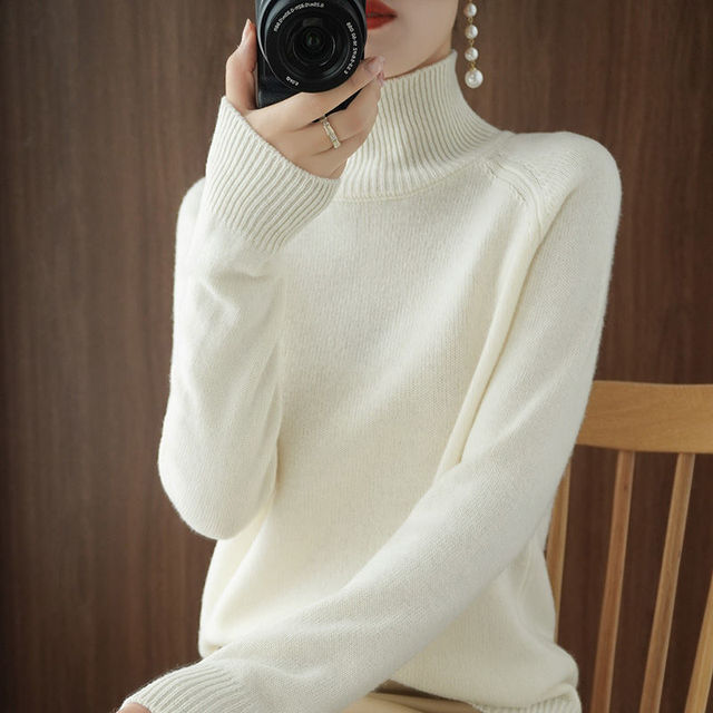 Elegant tröja med turtleneck - Maud
