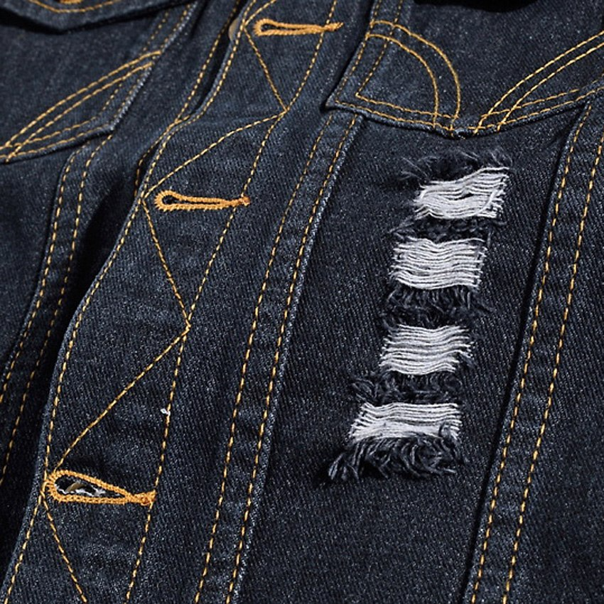 Snygg jeansväst för män - Leon