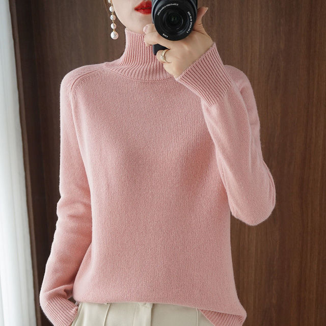Elegant tröja med turtleneck - Maud