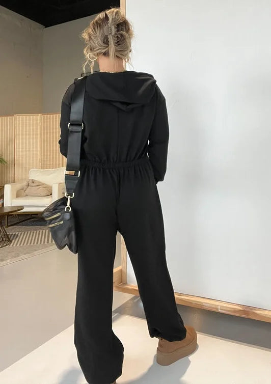 Elegant jumpsuit från French Terry - Mailen