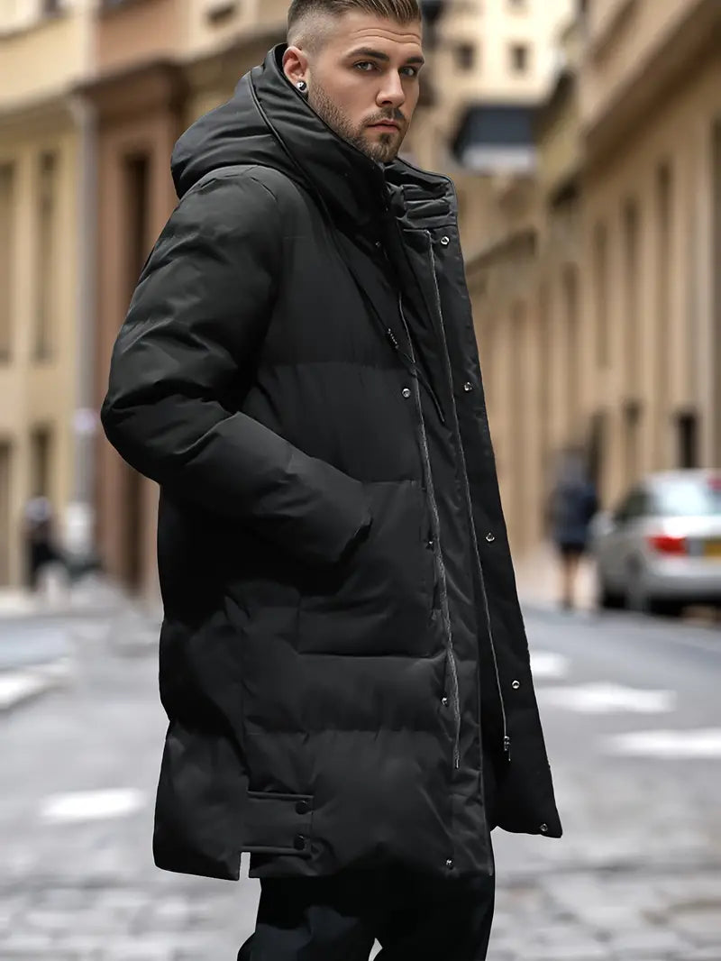 Casual Pufferjacka för män med fickor - Calle