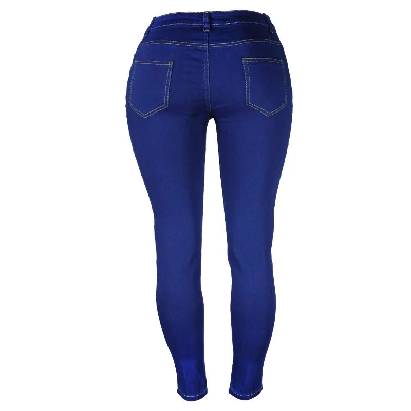 Stretchiga skinny jeans i plusstorlek - Natalie