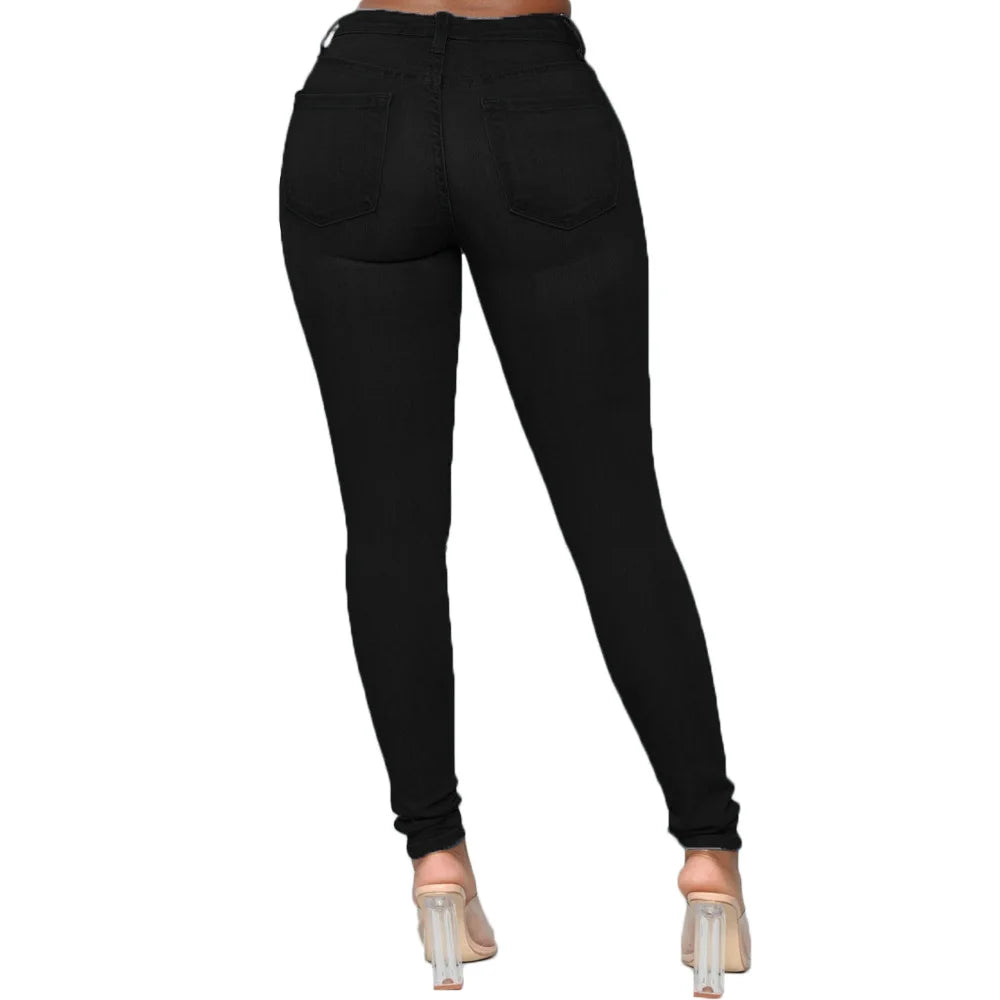 Stretchiga skinny jeans i plusstorlek - Natalie
