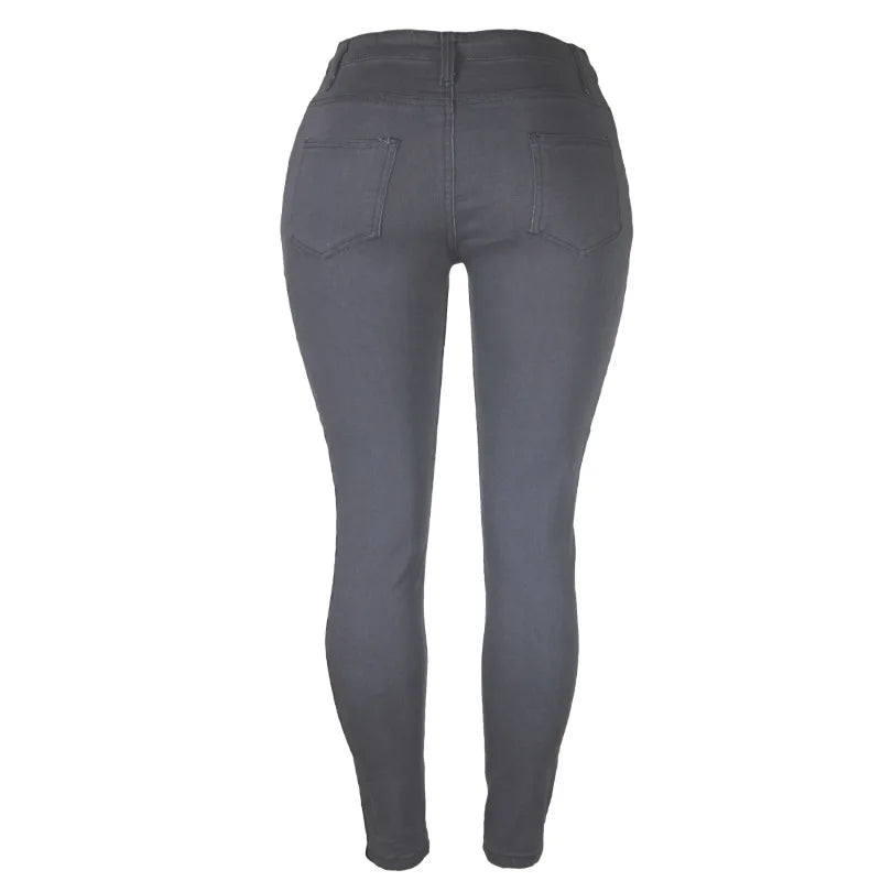 Stretchiga skinny jeans i plusstorlek - Natalie