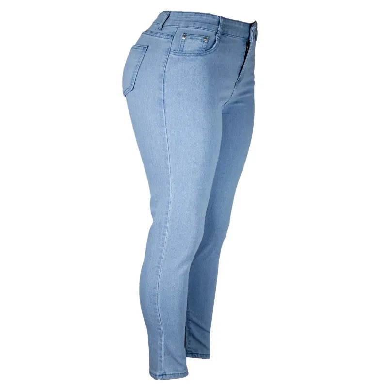 Stretchiga skinny jeans i plusstorlek - Natalie