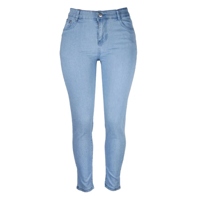 Stretchiga skinny jeans i plusstorlek - Natalie
