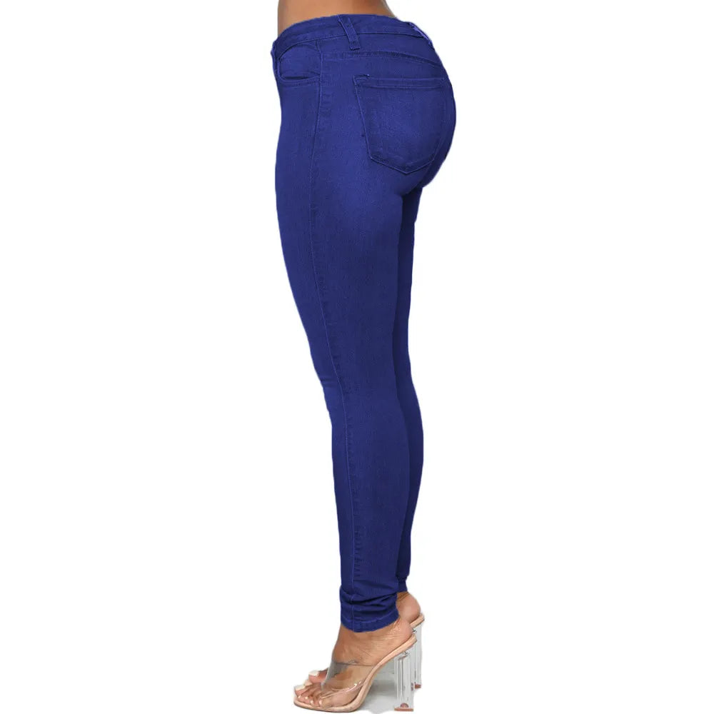 Stretchiga skinny jeans i plusstorlek - Natalie