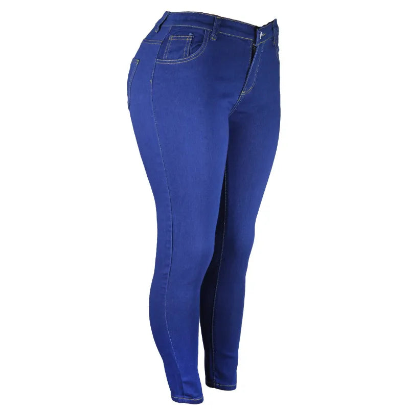 Stretchiga skinny jeans i plusstorlek - Natalie