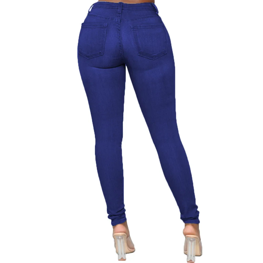 Stretchiga skinny jeans i plusstorlek - Natalie