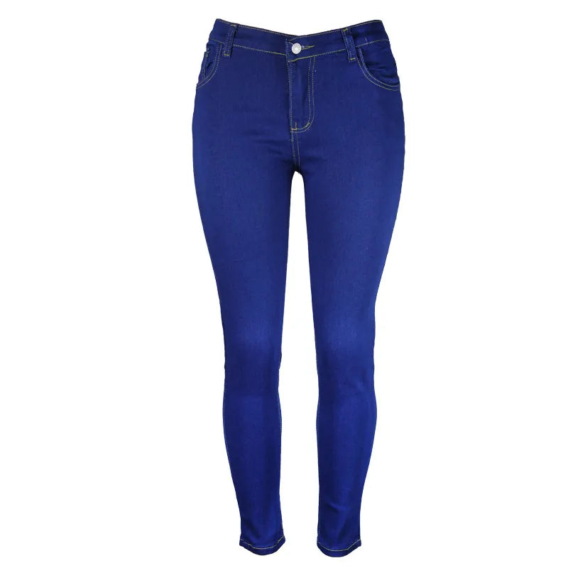 Stretchiga skinny jeans i plusstorlek - Natalie