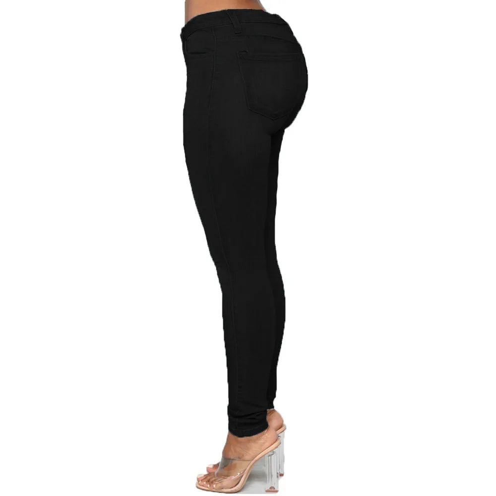 Stretchiga skinny jeans i plusstorlek - Natalie