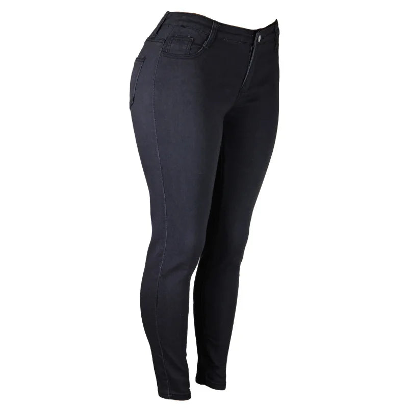 Stretchiga skinny jeans i plusstorlek - Natalie