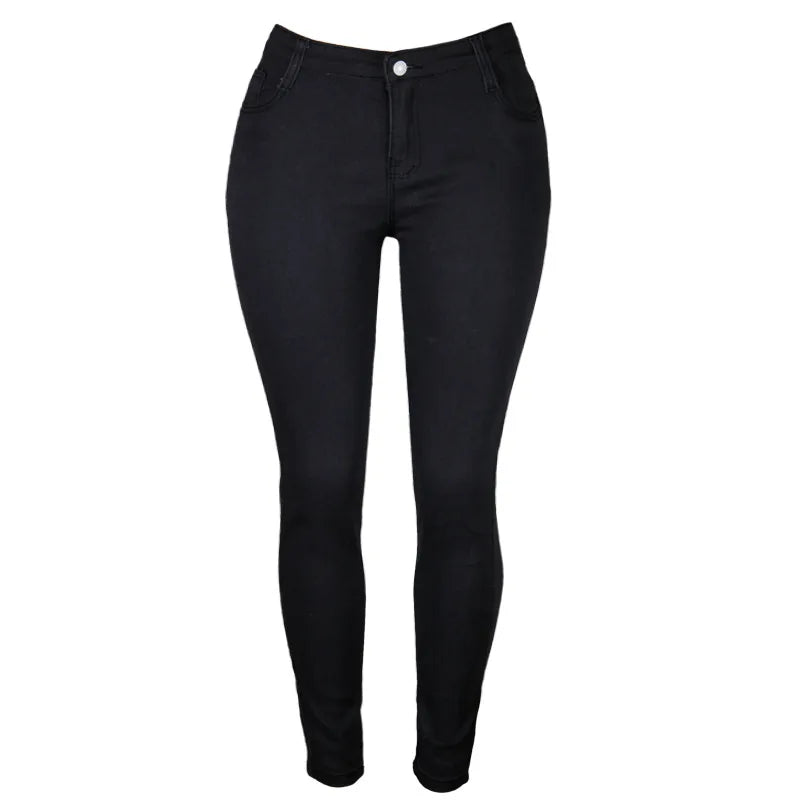 Stretchiga skinny jeans i plusstorlek - Natalie