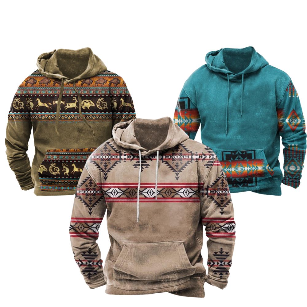 Klassisk blandad hoodie - Kanin