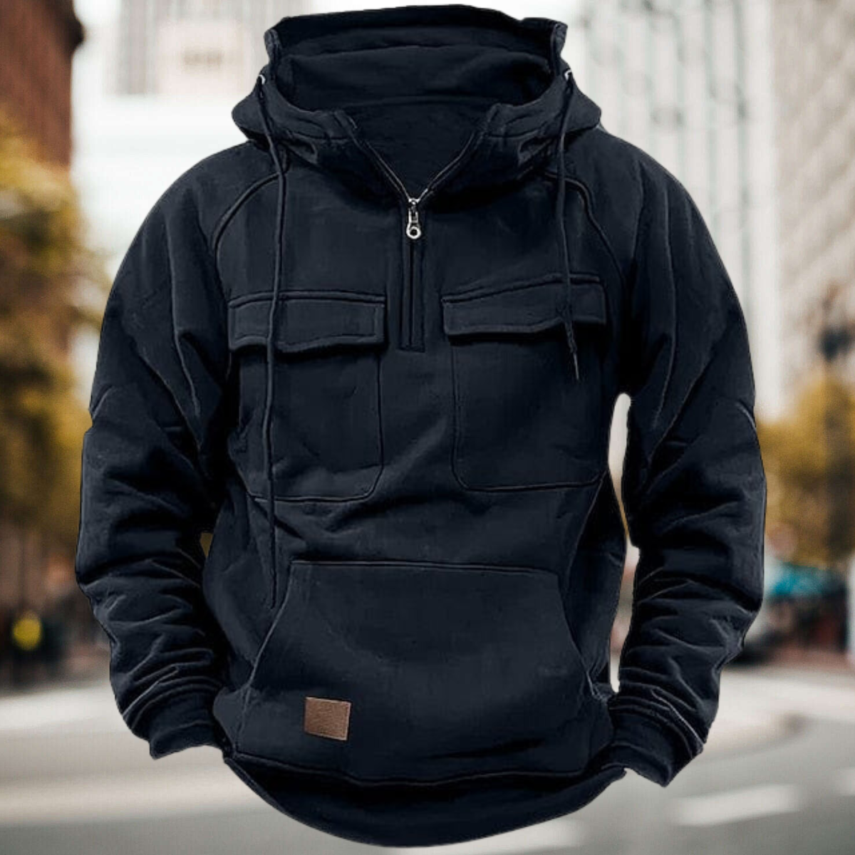 Hip hop jacka fritids hoodie sportkläder - Mats