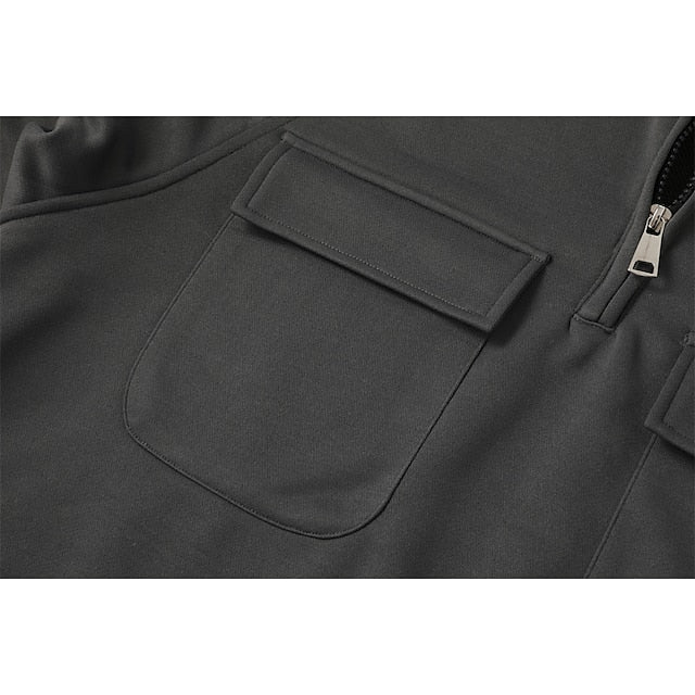 Hip hop jacka fritids hoodie sportkläder - Mats