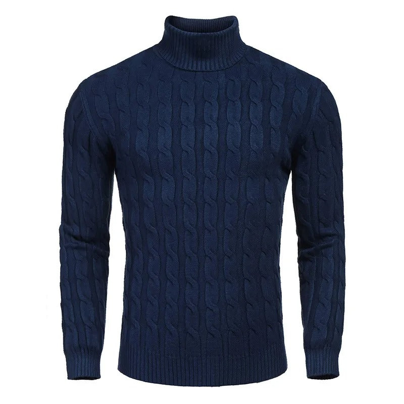 Elegant tröja med turtleneck - Ellias