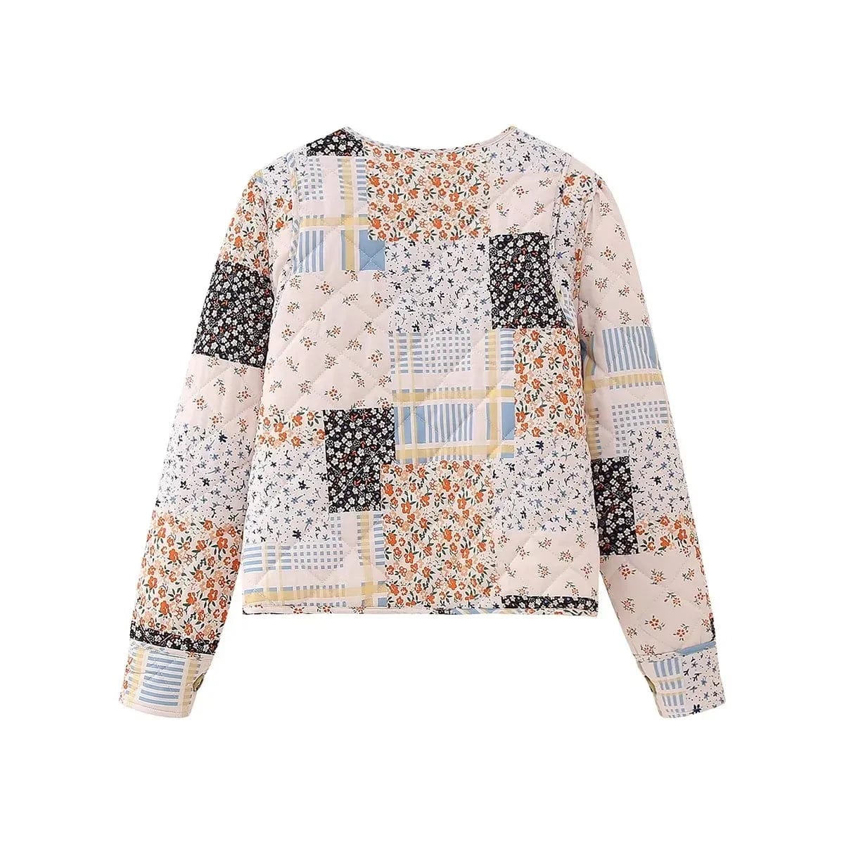 Patchwork quiltad jacka - Gunilla