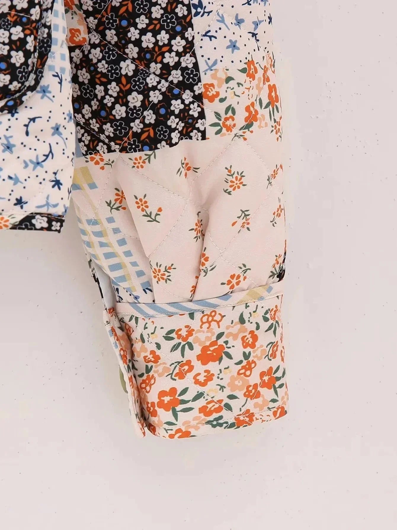 Patchwork quiltad jacka - Gunilla