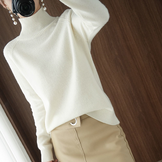 Elegant tröja med turtleneck - Maud
