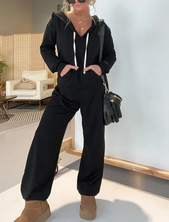 Elegant jumpsuit från French Terry - Mailen