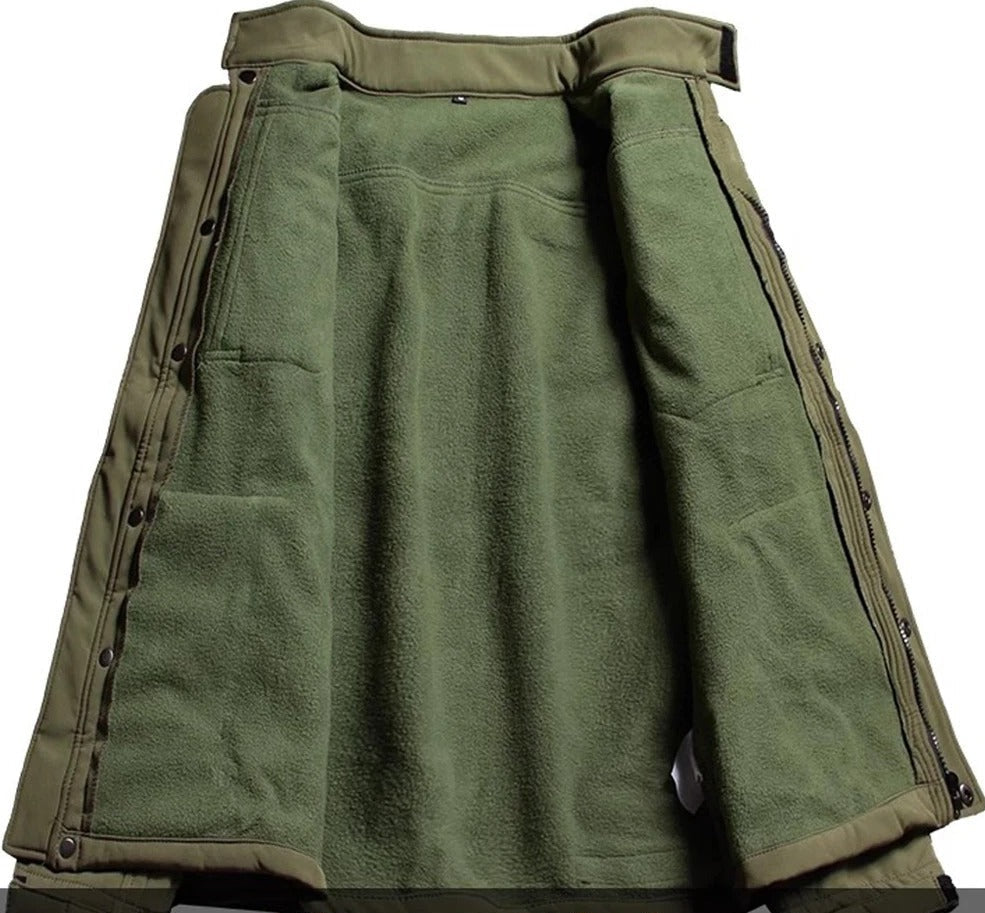 Vattentät, vindtät skidjacka i militärstil - Kennet