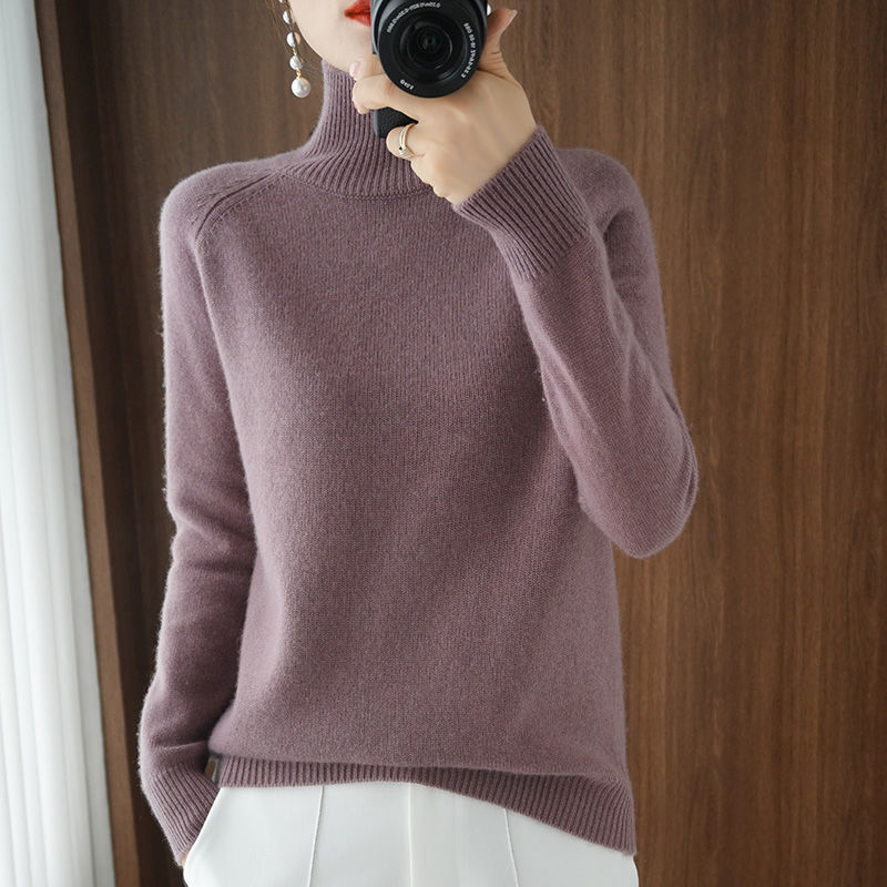 Elegant tröja med turtleneck - Maud
