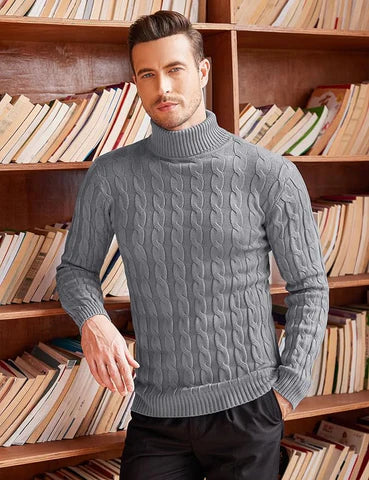 Elegant tröja med turtleneck -  Ellias