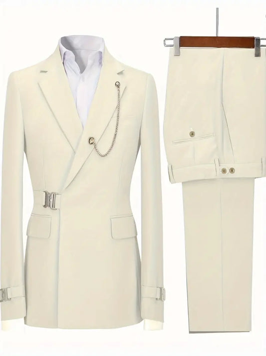 Elegant business slim fit kostymset för män - Wilma