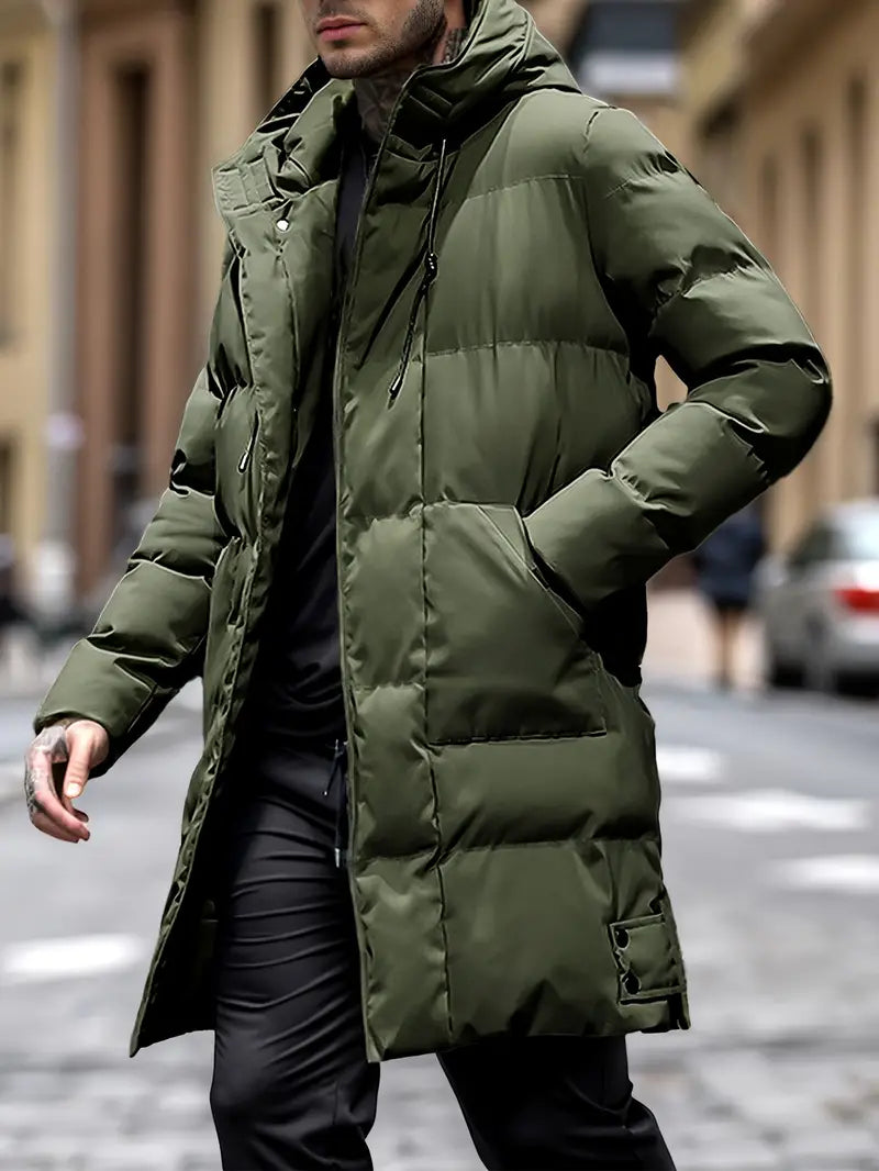 Casual Pufferjacka för män med fickor - Calle