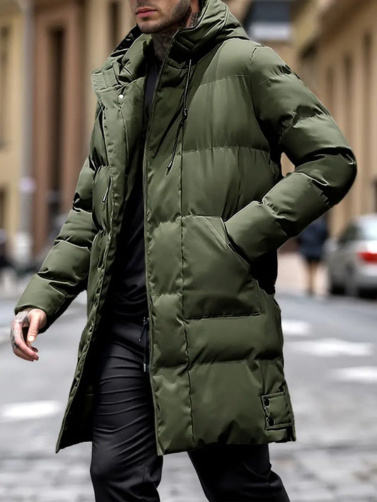 Casual Pufferjacka för män med fickor - Calle