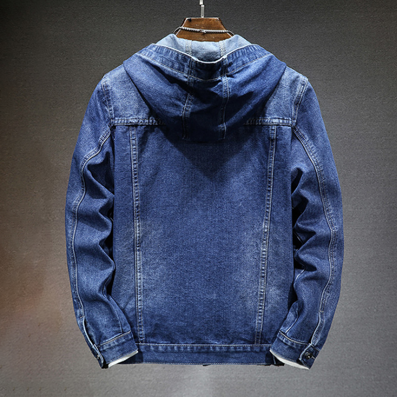 Urban jeansjacka med huva - Börje