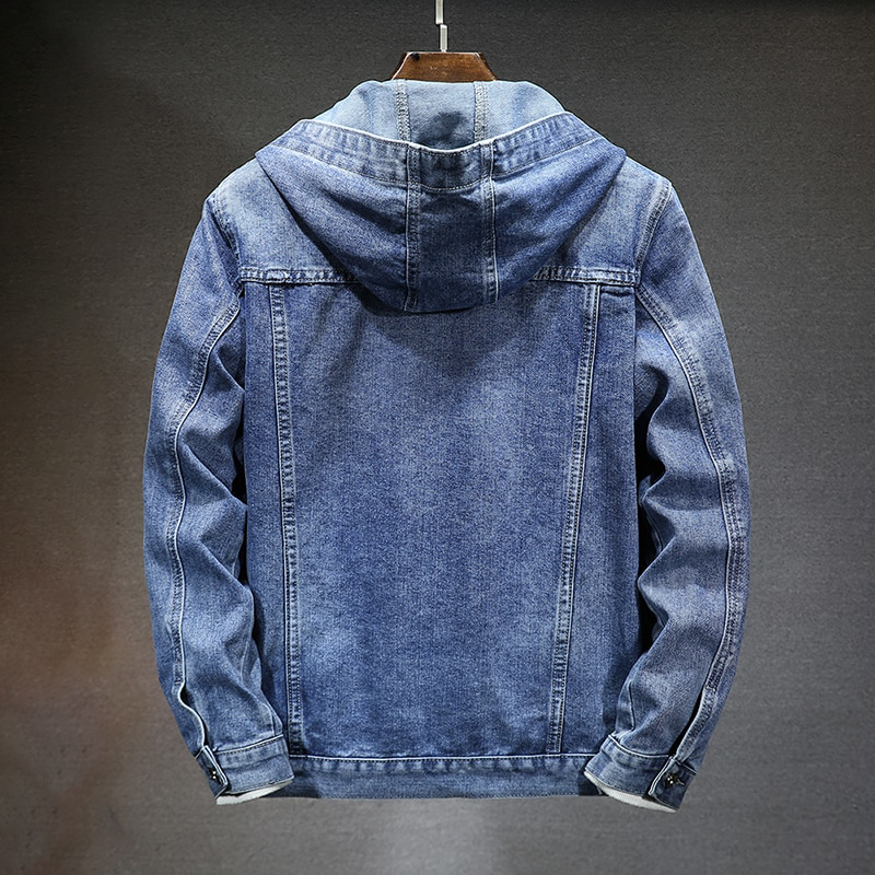 Urban jeansjacka med huva - Börje