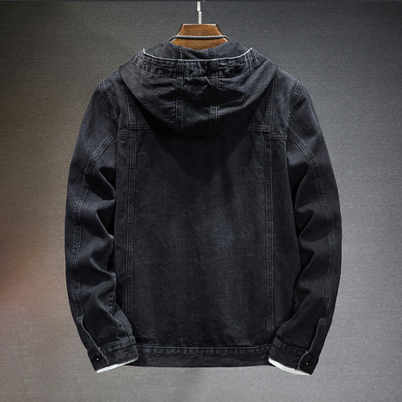 Urban jeansjacka med huva - Börje