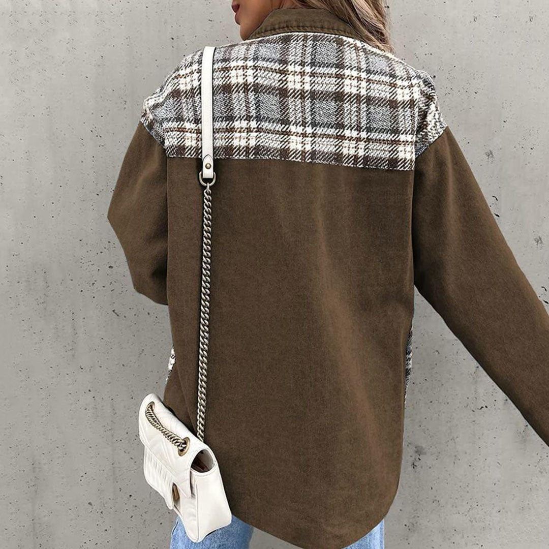 Moderiktig jacka för kvinnor - Sanna