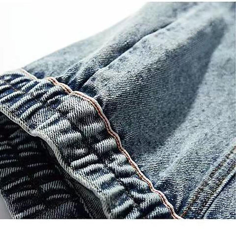Blaue Denim-Jacke für Männer - Brokko