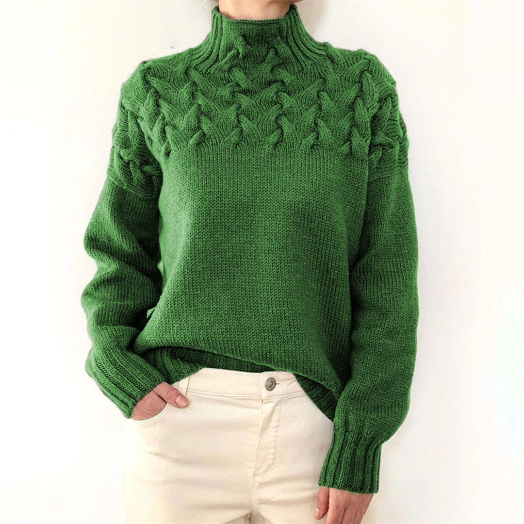 Elegant tröja med polotröja - Venessa