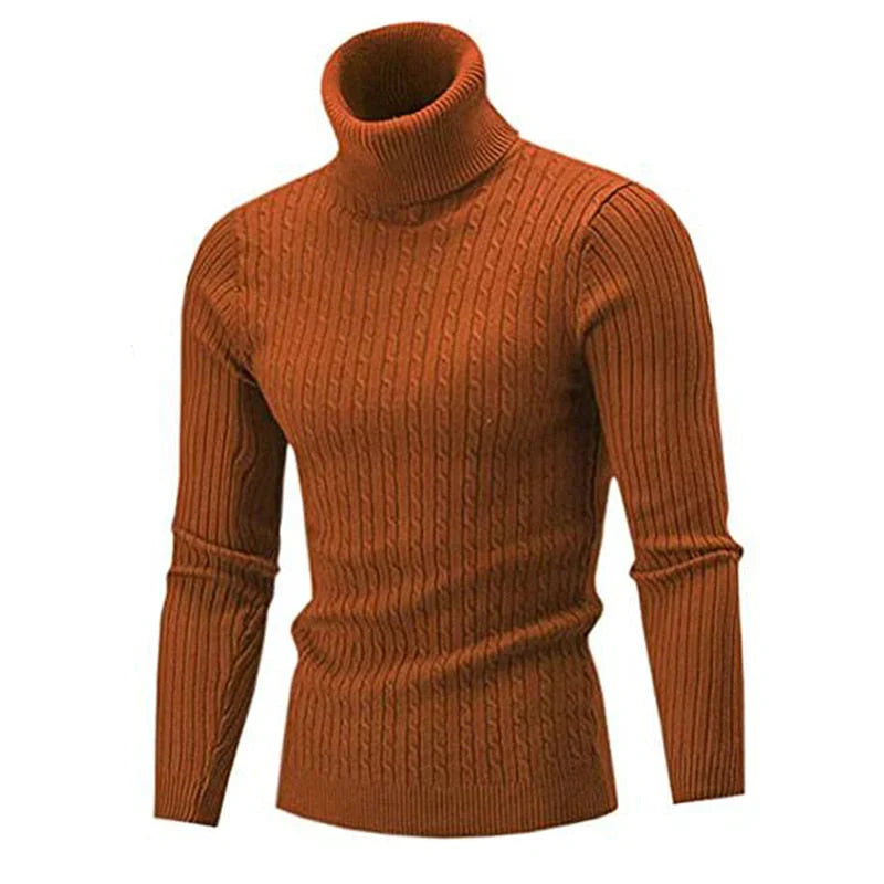 Varm turtleneck tröja för män - Freddy