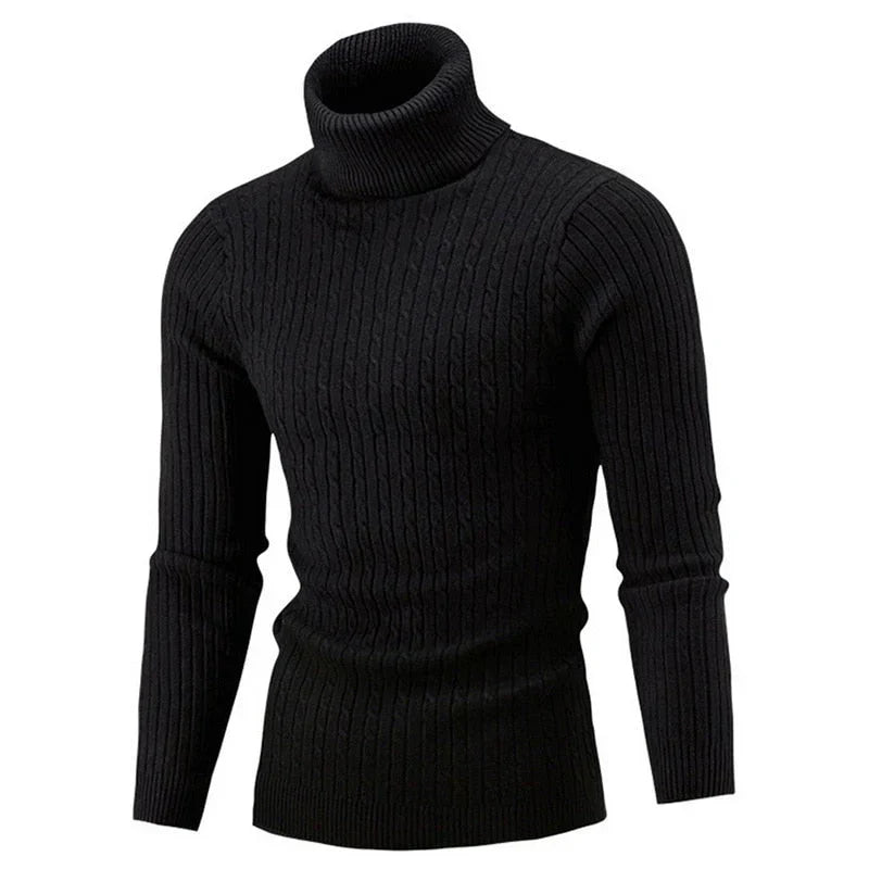 Varm turtleneck tröja för män - Freddy