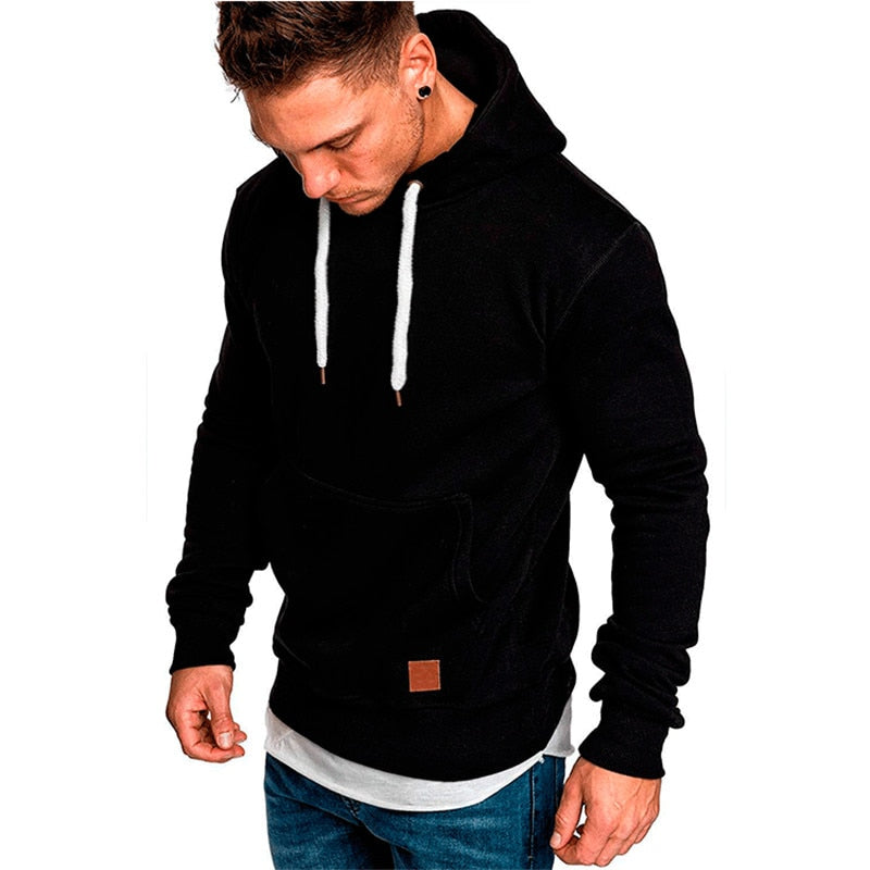 Casual hoodie för män - Kenta