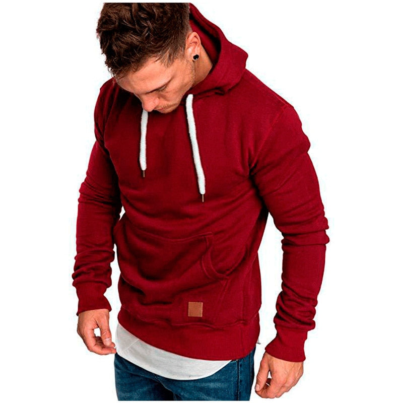Casual hoodie för män - Kenta