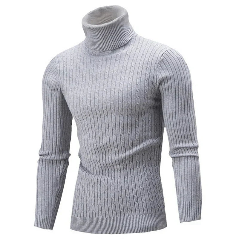 Varm turtleneck tröja för män - Freddy