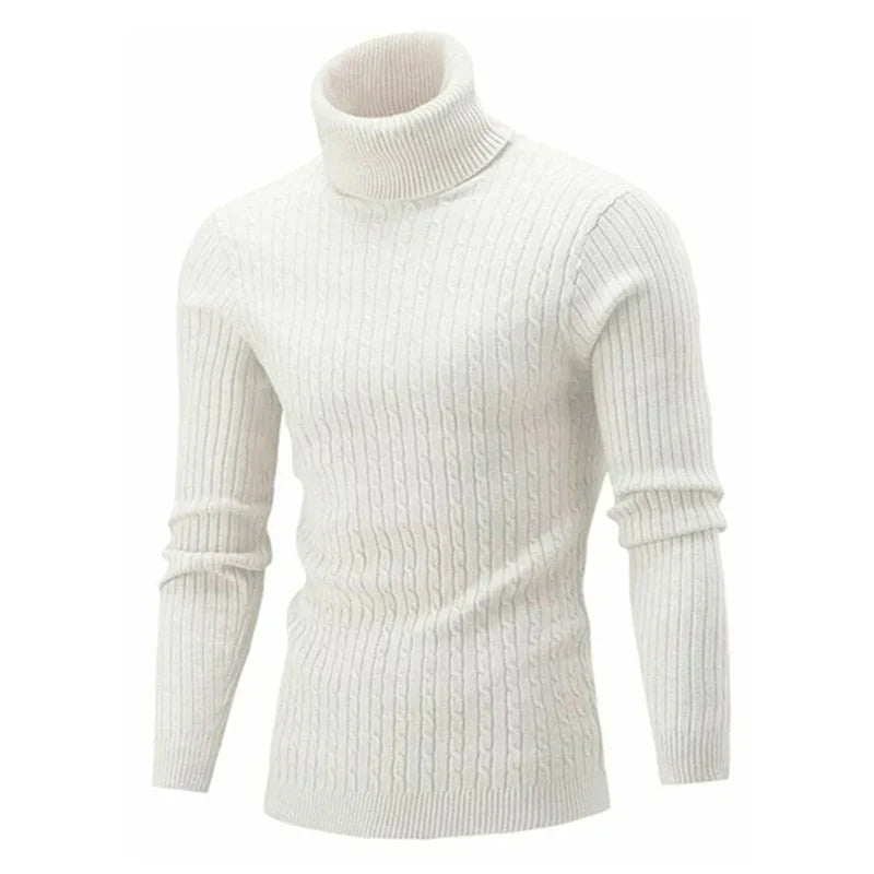Varm turtleneck tröja för män - Freddy