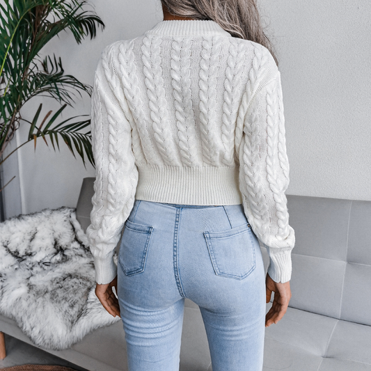 Chic enfärgad tröja - Justina