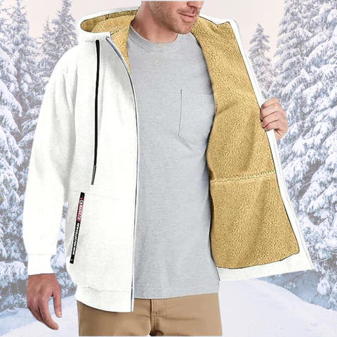Foderjacka i mjuk fleece för män -  Toma